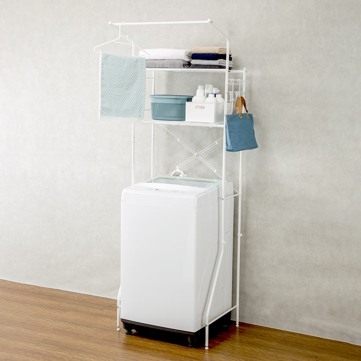 洗濯機ラック クルス ピュアホワイト 通販 ニトリネット 公式 家具 インテリア通販 洗濯機ラック クルス ピュアホワイト 通販 ニトリネット 公式 家具 インテリア通販