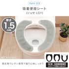 必要なものが揃う トイレの4点セット(グレー) 6枚目画像