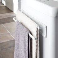 マグネット収納 タオルハンガー 2段(FLAT)