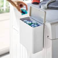マグネット収納 洗剤ボールストッカー(FLAT ホワイト)