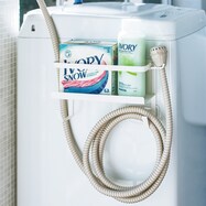 マグネット収納 ホースホルダー付ラック(FLAT)