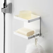 マグネットバスルームソープトレー(2段)