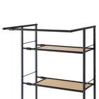 洗濯機ラック 棚2枚タイプ(ブラック) 4枚目画像