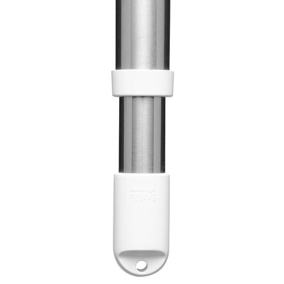 ステンレス巻き伸縮物干し竿(ハンガー掛け付き 約1.4~2.5m)2点セット 8枚目画像