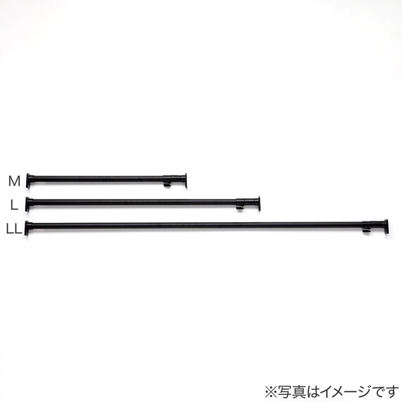 強力つっぱりポール M (ブラック HA02) 10枚目画像