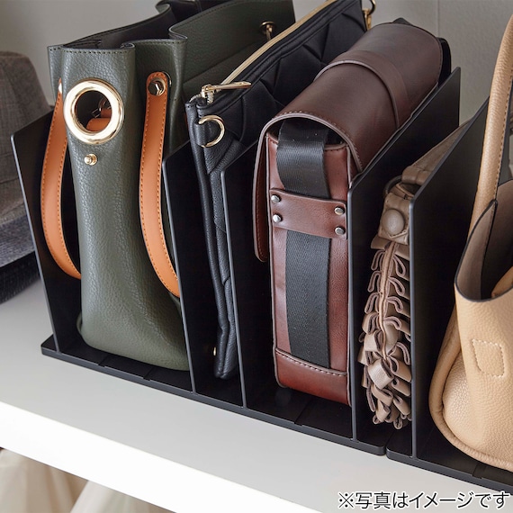 バッグ収納スタンド 2個組(ブラック) 15枚目画像