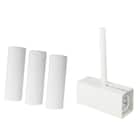 強粘着スペア付きカーペットクリーナーセット ホワイト 1枚目画像