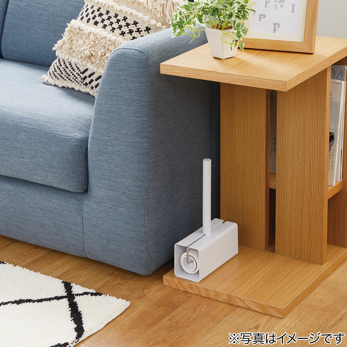 簡単カーペットクリーナー(ラクッカ2 ホワイト)通販 | ニトリネット【公式】 家具・インテリア通販