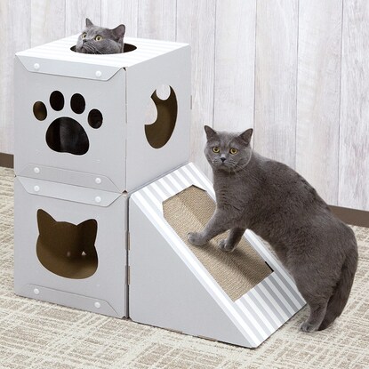 にゃんぼっくす 爪とぎ付き通販 ニトリネット 公式 家具 インテリア通販