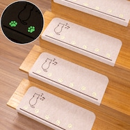 おくだけ吸着蓄光階段マット