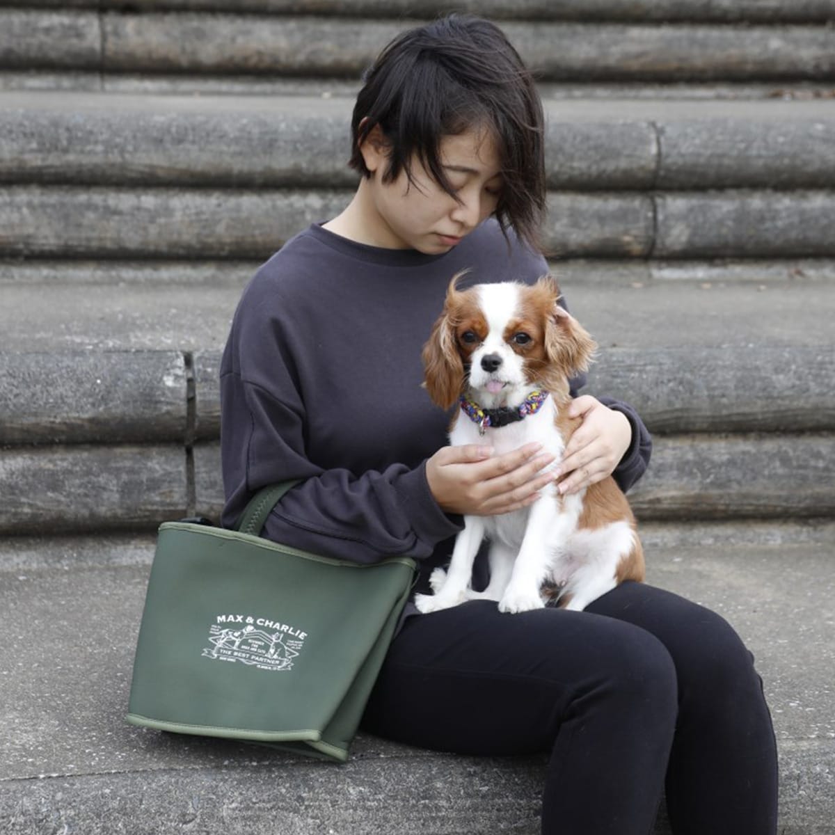 お散歩バッグ (カーキ) | ニトリネット【公式】 家具・インテリア通販