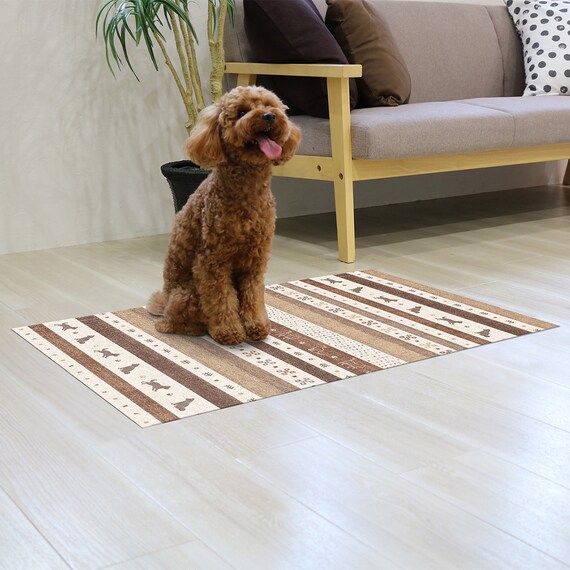 【新生活】<BR>消臭加工付き 木目調フリーマット  (60cm × 180cm) (ライトベージュ)<BR>【取寄商品】【北海道・沖縄送料別】