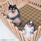 防滑マット(120×180cm チェックBR) 2枚目画像