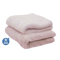 トリマーさんと考えたペット用吸水タオル (大 ピンク)