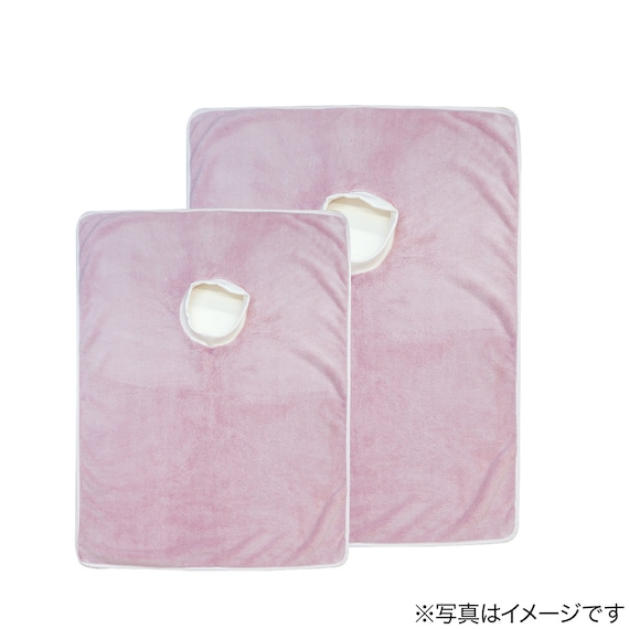 トリマーさんと考えたペット用吸水バスローブ(S ピンク) 6枚目画像