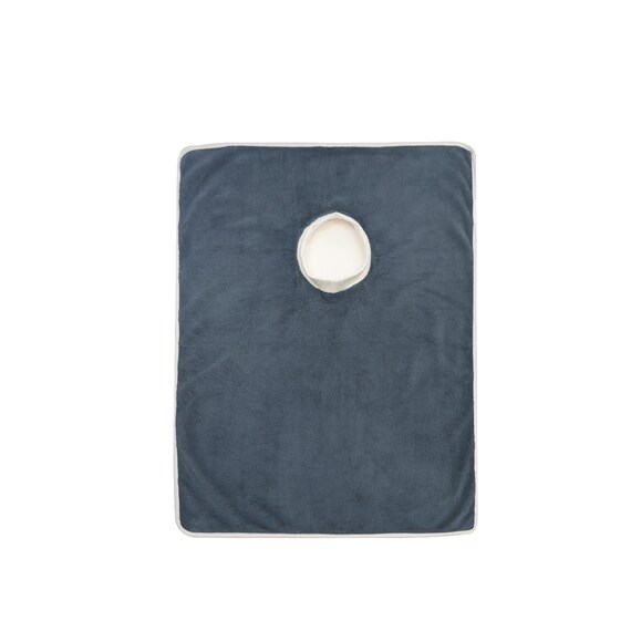 トリマーさんと考えたペット用吸水バスローブ(S ネイビー) 1枚目画像