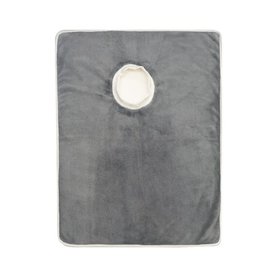 トリマーさんと考えたペット用吸水バスローブ(M グレー) 1枚目画像