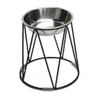 ワイヤースタンドステンレスフードボウル(L) 1枚目画像