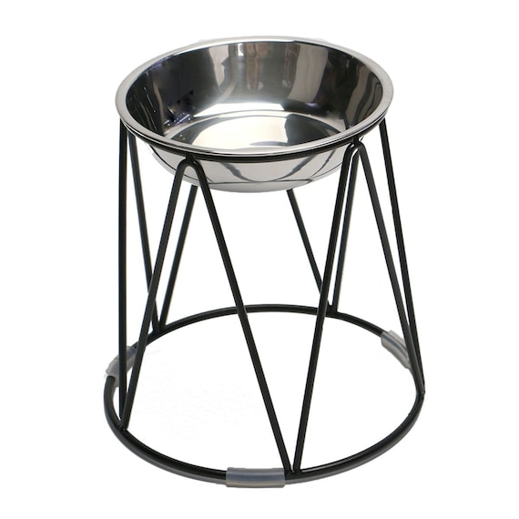 ワイヤースタンドステンレスフードボウル(L) 1枚目画像