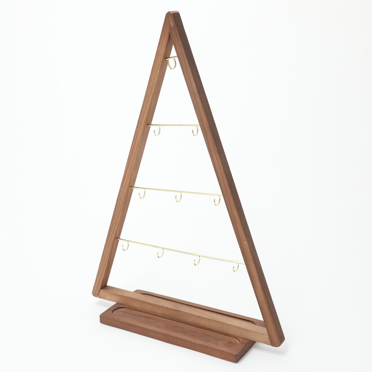 オーナメントツリー ウッドトライアングル ダークブラウン 通販 ニトリネット 公式 家具 インテリア通販