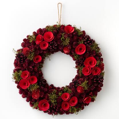 ナチュラルリース ラージレッドgr Oan 通販 ニトリネット 公式 家具 インテリア通販