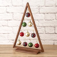 オーナメントツリー(ウッドトライアングル ブラウン iMK)