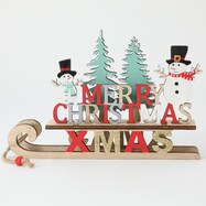 オーナメント(メリークリスマス雪だるま n2BT)