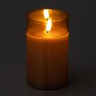 LEDキャンドル(ガラス L n2RW) 2枚目画像