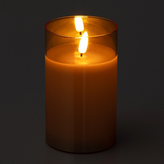 LEDキャンドル(ガラス L n2RW) 2枚目画像