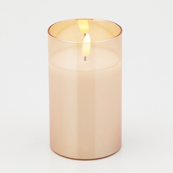 LEDキャンドル(ガラス L n2RW) 3枚目画像