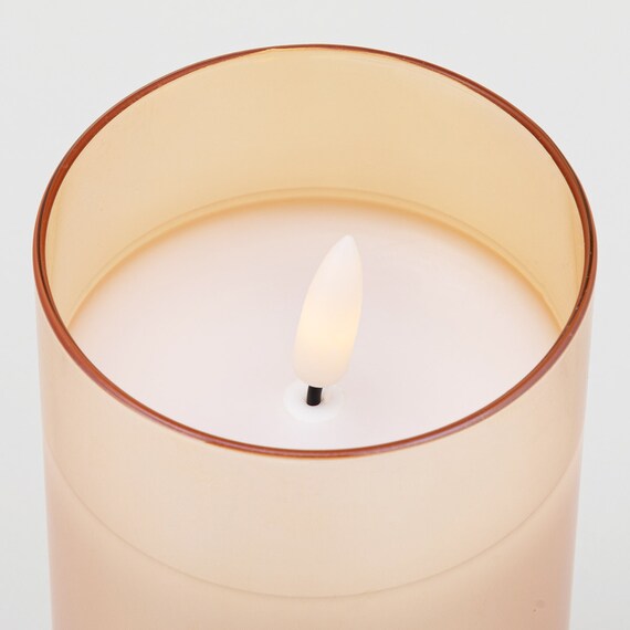 LEDキャンドル(ガラス L n2RW) 4枚目画像