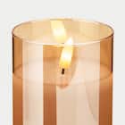 LEDキャンドル(ガラス L n2RW) 5枚目画像