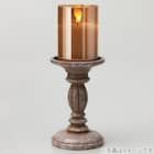 LEDキャンドル(ガラス L n2RW) 9枚目画像