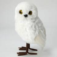 白フクロウリース 【お値下げ】フラワーリース 無くっ