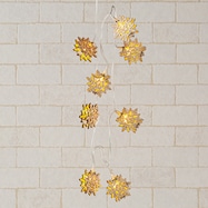 LEDガーランド(8球 ウッドスノーフレーク n2TK)