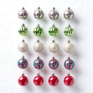 ボール20P(スター レッドグリーンミックス n2KR)