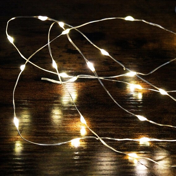 マイクロLEDジュエリーライト(32球 ゴールド USB n3TK) 3枚目画像