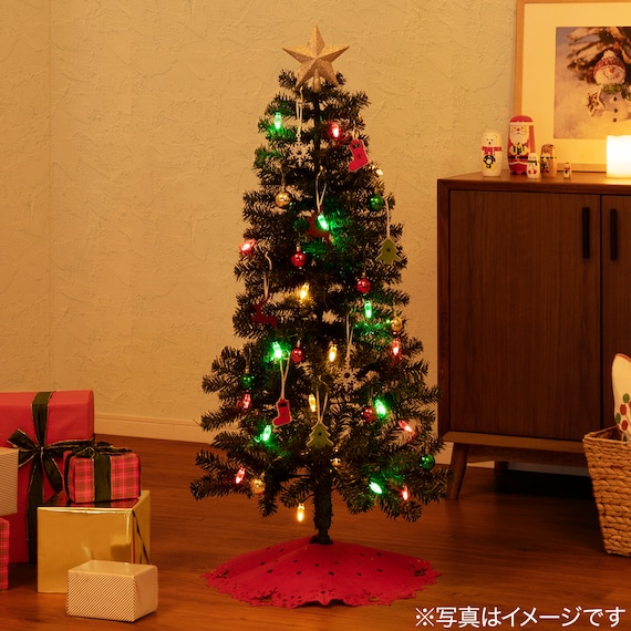 デコレーションツリー LED・オーナメントセット(120cm n2GW) 2枚目画像