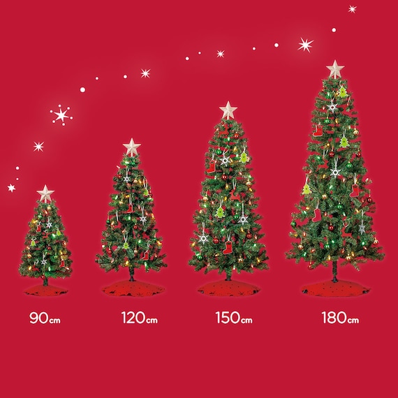 デコレーションツリー LED・オーナメントセット(120cm n2GW) 6枚目画像