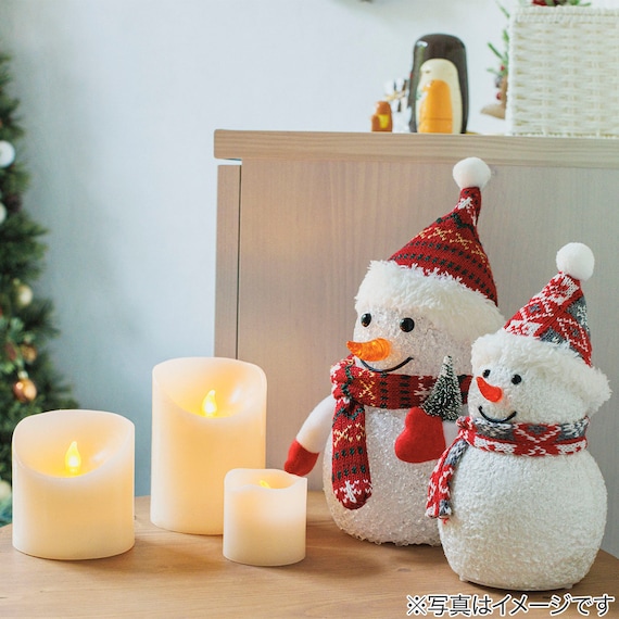 LEDキャンドル(プレーンM n3RW) 5枚目画像