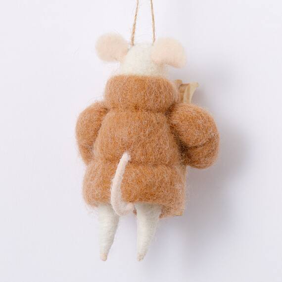 ツリーオーナメント(スキーネズミ n3GL) 5枚目画像