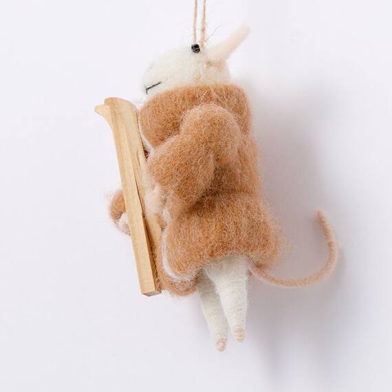 ツリーオーナメント(スキーネズミ n3GL) 7枚目画像