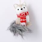 ツリーオーナメント(マフラーキツネ n3LC) 8枚目画像