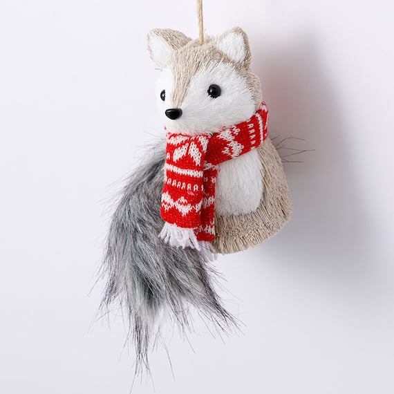ツリーオーナメント(マフラーキツネ n3LC) 9枚目画像