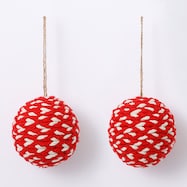 ツリーオーナメント2P(ニットボール n3RC)