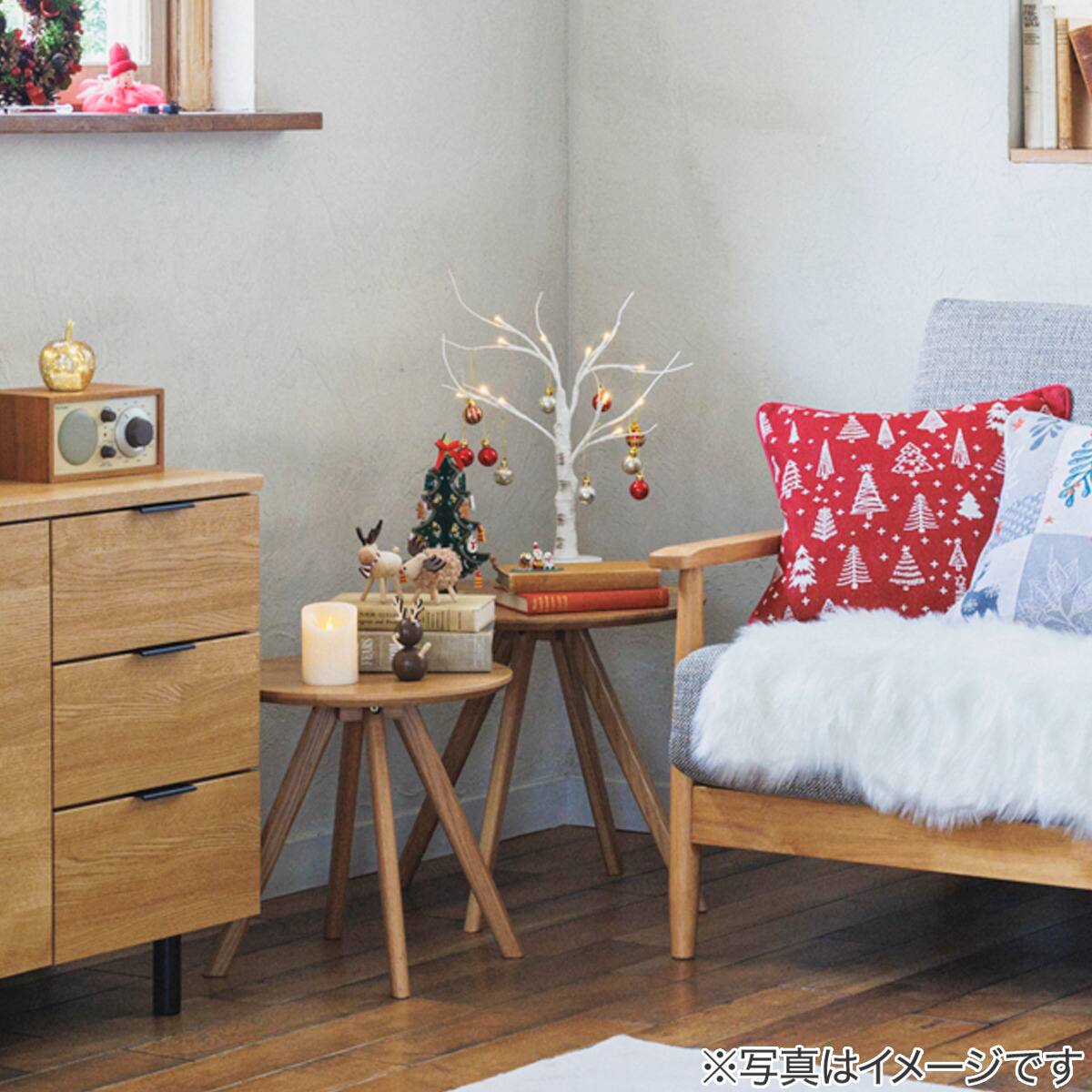 通年インテリア【美品】白樺ツリー ニトリ ／クリスマス照明 間接 スポットライト こんなに優秀なの!?【ニトリ】超人気ミニツリーの実力がスゴすぎる