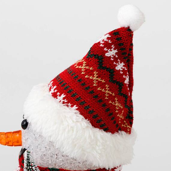 LEDオーナメント(ユキダルマL レッド n3FL) 8枚目画像