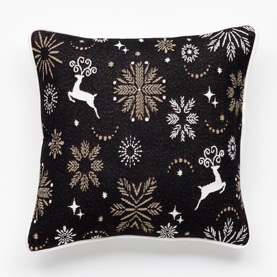 クッションカバー(スノーフレーク n3JW) 2枚目画像