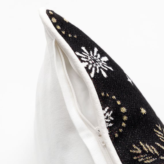 クッションカバー(スノーフレーク n3JW) 6枚目画像