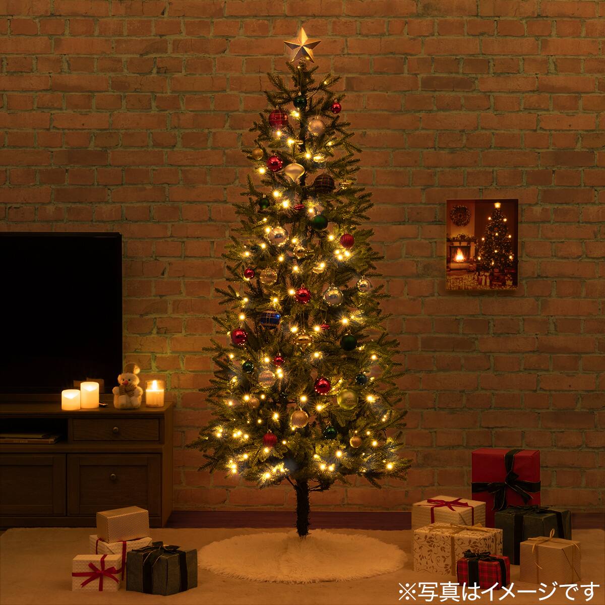 プレライトツリー(180cmGR n3GW) | ニトリネット【公式】 家具